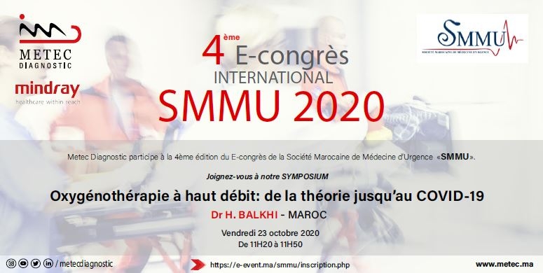 Participation Metec Diagnostic à la 4ème édition du congrès SMMU 2020